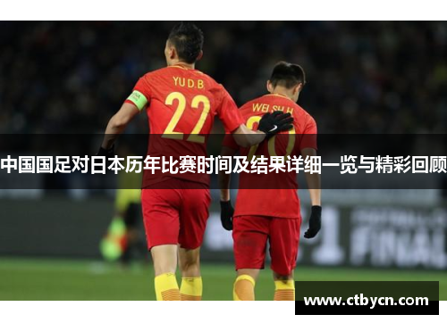 中国国足对日本历年比赛时间及结果详细一览与精彩回顾